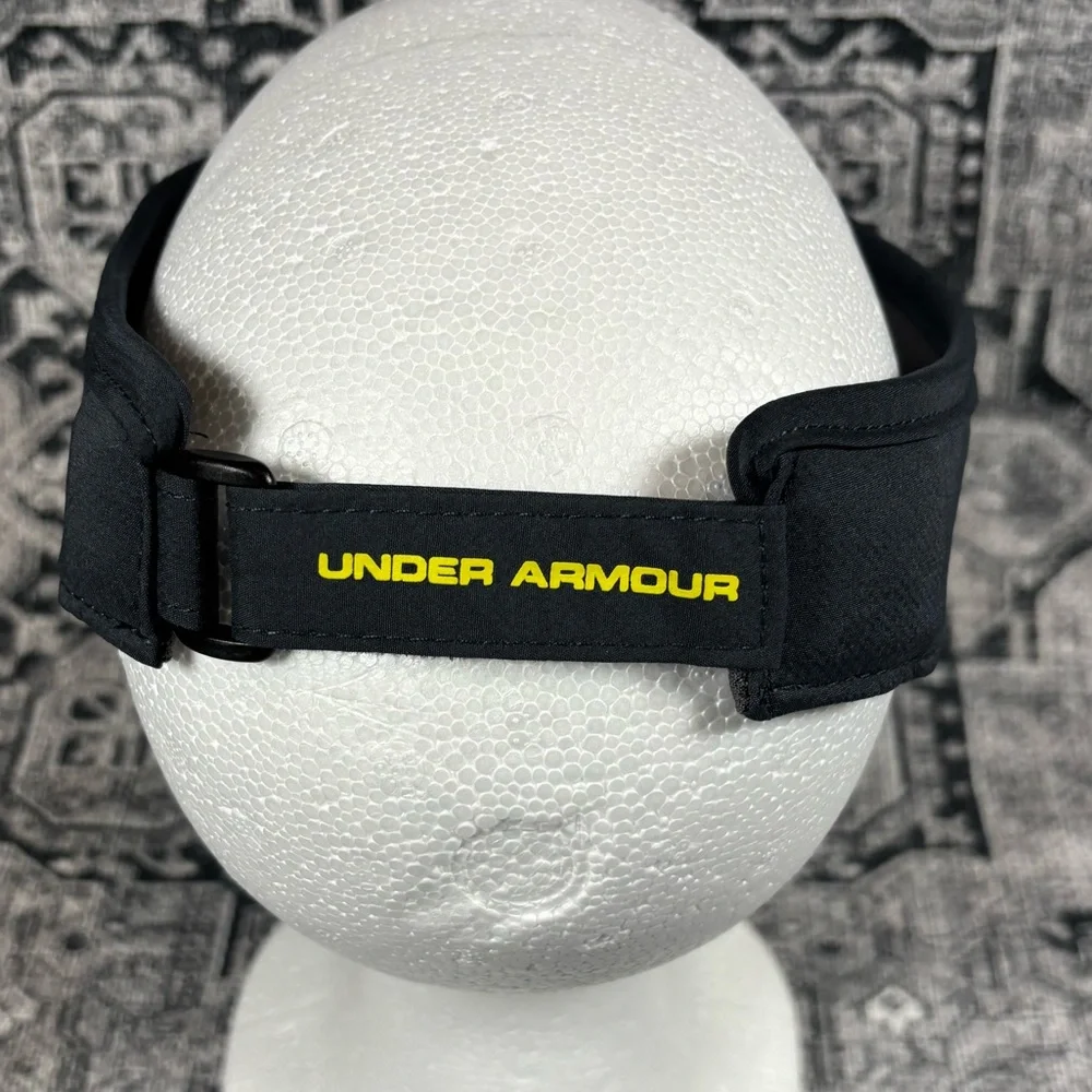 Under Armour Men’s‎ Golf Visor Gray and Neon Yellow OSFA - Picture 3 of 4